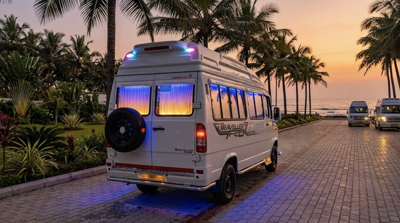 12 Seater Tempo Traveller 2