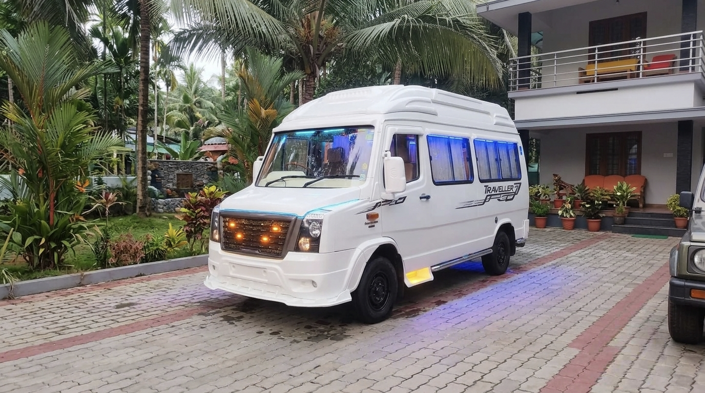 12 Seater Tempo Traveller 3